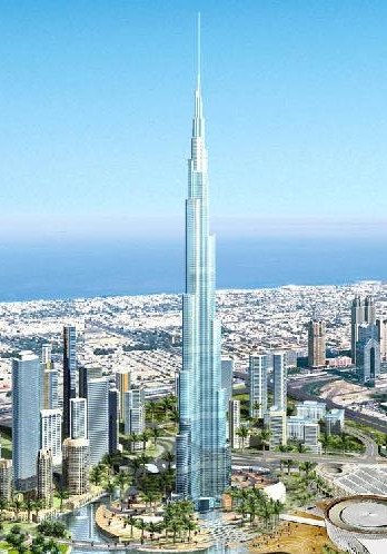 Burj Dubai Tower in the United